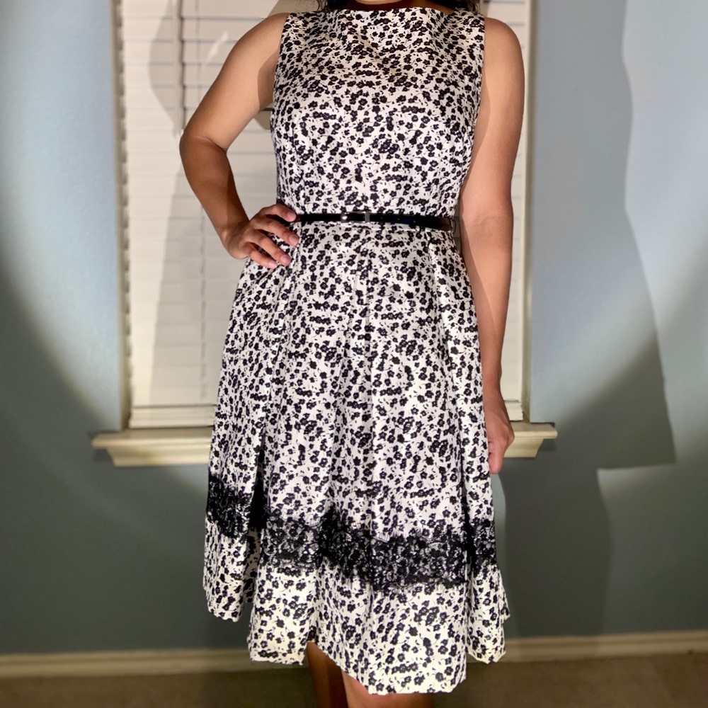Black & White Spring Dress